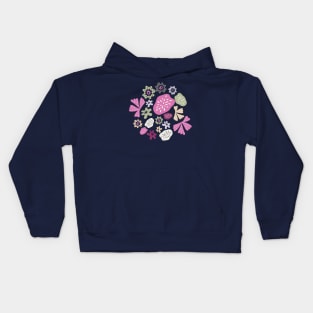 Vintage Childish florals Kids Hoodie